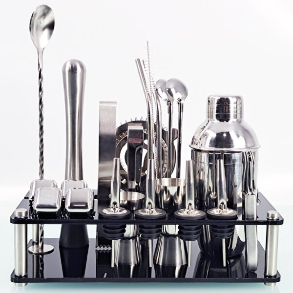 Japanese Style Cocktail Bar Kit – Stainless Steel Shaker and Bartender Set - Image 6